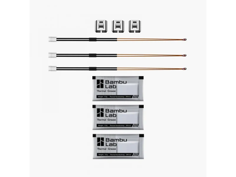 Bambu Lab Thermistor for Hotend X1C Series (3PCS)