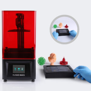 ELEGOO 2 PCS Plastic Resin Tank for ELEGOO Mars 3D Printer with 2 Lids and FEP Release Liner pre-Installed, Resin Vat for Mars, Compatible with Anycubic Photon, Photon S and Epax X1