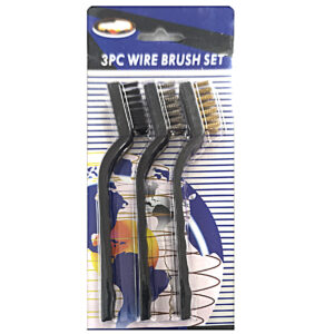 3PC WIRE BRUSH SET
