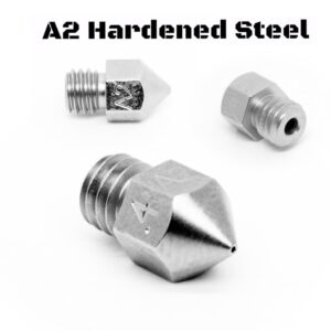 Micro Swiss - MK8 0,80mm Plated A2 Tool Steel Wear Resistant Nozzle